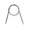 Aiguille circulaire carbone 80 cm n°3, Knit Pro