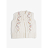 M1597 Gilet femme à torsades sans manches en fiche pdf