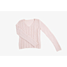 M1733 Pull mohair à torsades col V en fiche pdf