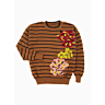 M1911 Pull marin jacquard floral en fiche pdf