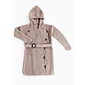 M2510 Manteau ceinturé à capuche  v