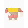 M2573 Gilet 4 couleurs au point mousse en fiche pdf