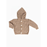 M2609 Veste à torsades et capuche coton recyclé en fiche pdf