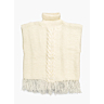 M6235 Pull poncho à torsades et franges Bianca en fiche pdf