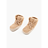 M2666 Chaussons enfant mixte point mousse Théo en impression papier