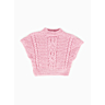 M2675 Sur-pull enfant à torsades en impression papier