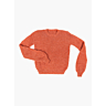 M2792 Pull au point mousse Florence en impression papier