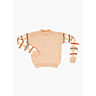 M2956 Pull manches jacquard Lola en impression papier