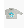 M2981 Pull jacquard oiseau Casper en impression papier