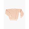 M2995 Pull ajouré col rond en impression papier