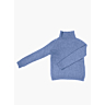 M6039 Pull jersey raglan col roulé Anabelle en impression papier