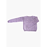 M6043 Pull jersey col rond manches droites Marianne en impression papier
