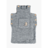 M6085 Turbulette au point mousse Babeth en impression papier