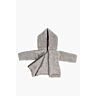 M6112 Manteau à capuche zippé dos Rémi en impression papier