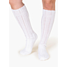 M6129 Chaussettes bords côtes fantaisie Cleis en impression papier