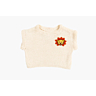 M6182 Pull sans manches Constance en impression papier