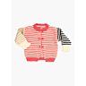 M6276 Gilet rayé Iris en impression papier
