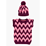 M6331 Sur pull jacquard Sidonie en impression papier