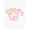 M6361 Pull bebe jacquard noel Irina en impression papier