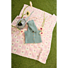M6444 Gilet sans manches au crochet en impression papier