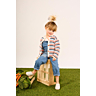 M6451 Gilet multico au crochet en impression papier