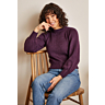 M6468 Pull col rond Isaure en impression papier