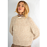 M6630 Pull raglan au point de riz en impression papier