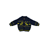 M6640 Gilet jacquard rennes garçon en impression papier