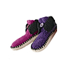 M3681 Chaussons revers violet Cat 14/15 - à télécharger