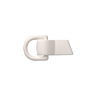 Lot de 4 attaches Blanc Long 35 mm