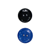 Lot de 6 boutons Ø 22 mm Noir