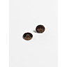 Lot de 6 boutons en capsule de café recyclées Ø25 mm marron