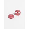 lot de 6 boutons à gros trous Ø27 mm rose