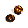 Lot de 5 boutons en bio résine ø 40 mm