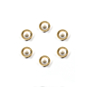Lot de 6 boutons bijou perle ø 18 mm