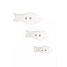 Lot de 3 boutons poissons assortis