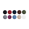 Lot de 7 boutons à queue Ø 18 mm Beige