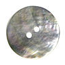 Lot de 6 boutons de nacre Ø 20 mm Naturel