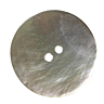 Lot de 6 boutons de nacre Ø 25 mm Naturel
