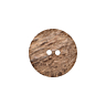 Lot de 6 boutons noix de coco Ø25 mm naturel