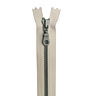 Fermeture non séparable écrue 18 cm