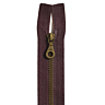 Fermeture séparable bordeaux 65 cm