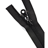 Fermeture séparable noire 60 cm