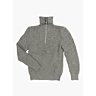 M6341 Pull homme col camionneur zippe Marco en impression papier