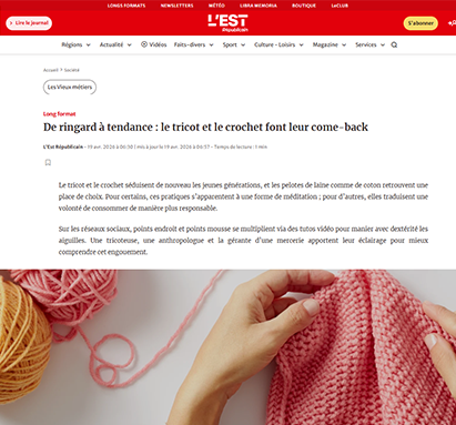 De ringard à tendance : le tricot et le crochet font leur come-back